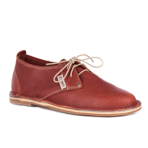Vellies Ruby coloured genuine leather from Gurmuki