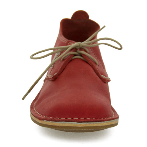 Gurmuki Handmade Leather Vellies Veldskoen - Red