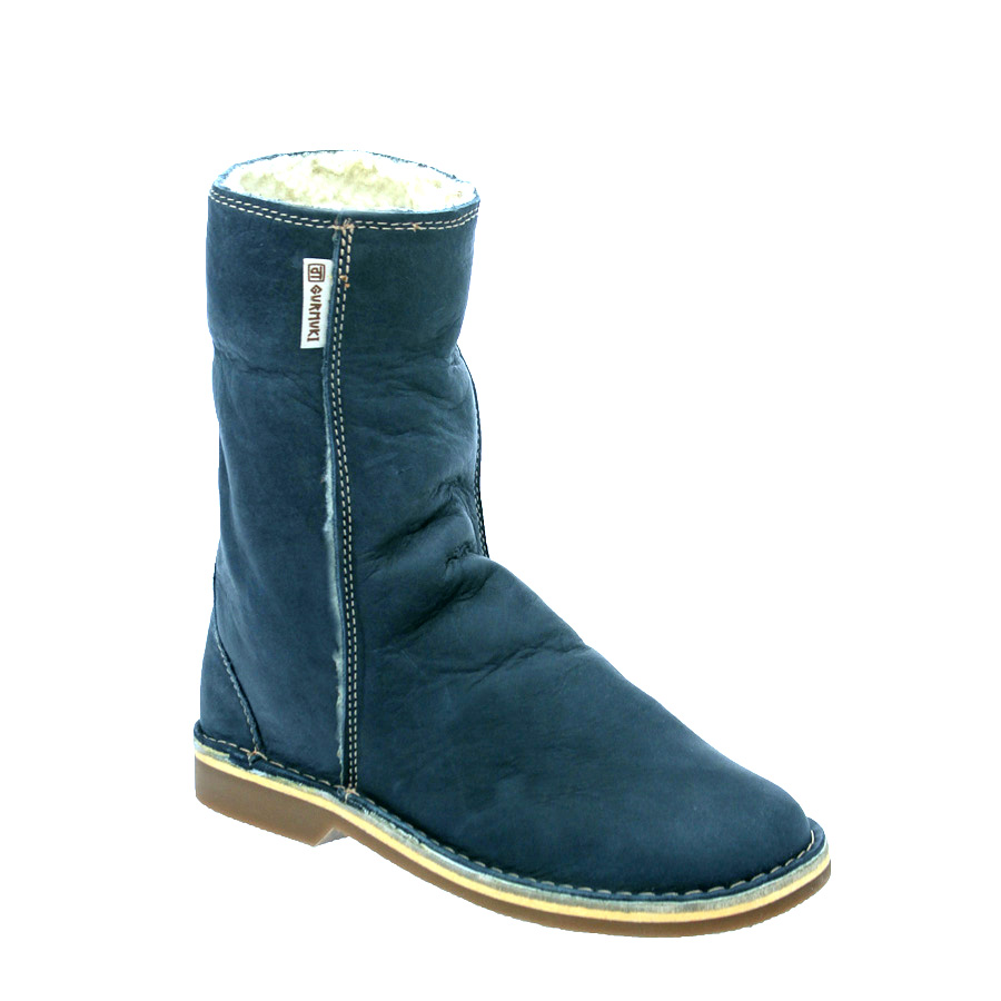 navy ugg style boots