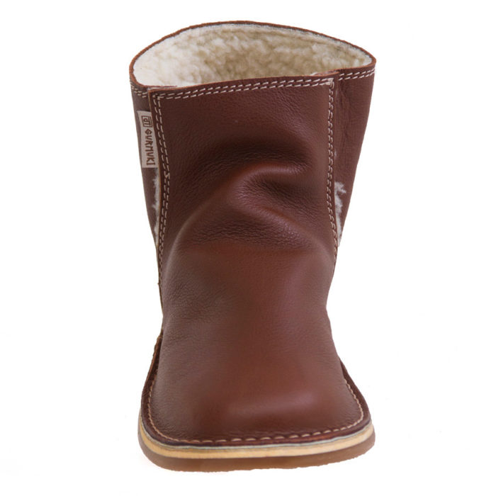 Gurmuki Hand Made Genuine Leather Unisex KUDU Ankle Boot – Tan