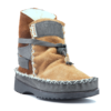 sheepskin ankle boots ugg boots 2tone beige brown