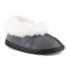 sheepskin slippers charcoal grey
